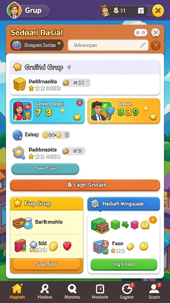 Screenshot mesin slot dengan tema petualangan yang menarik.