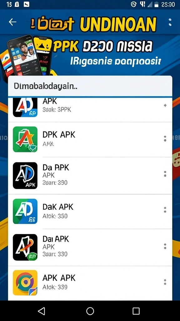 Tampilan antarmuka aplikasi yang menarik.