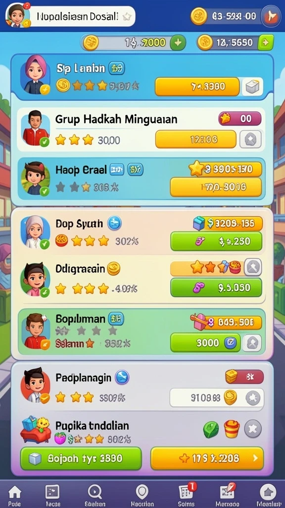 Komunitas aktif yang siap membantu pemain baru.