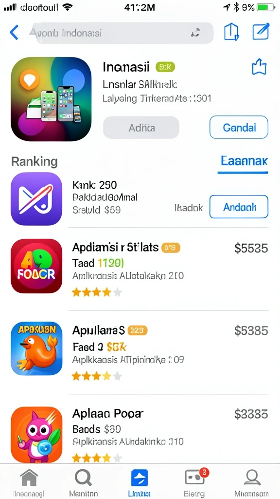 Tampilan awal permainan yang menawan.