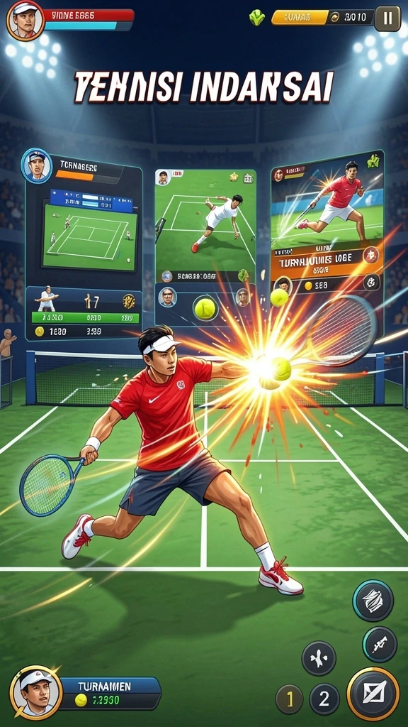 Screenshot menggambarkan mode multiplayer yang seru.