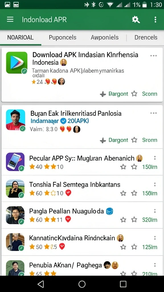 Tampilan antarmuka yang menarik dan user-friendly.