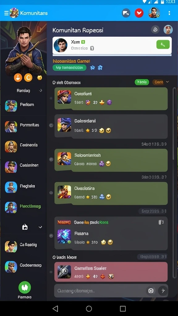 Mode multiplayer yang seru dan kompetitif.
