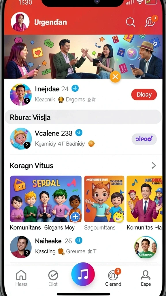 Tampilan antarmuka yang menarik dan interaktif.