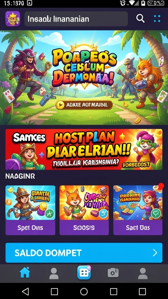 Mode multiplayer yang seru untuk bermain bersama teman.