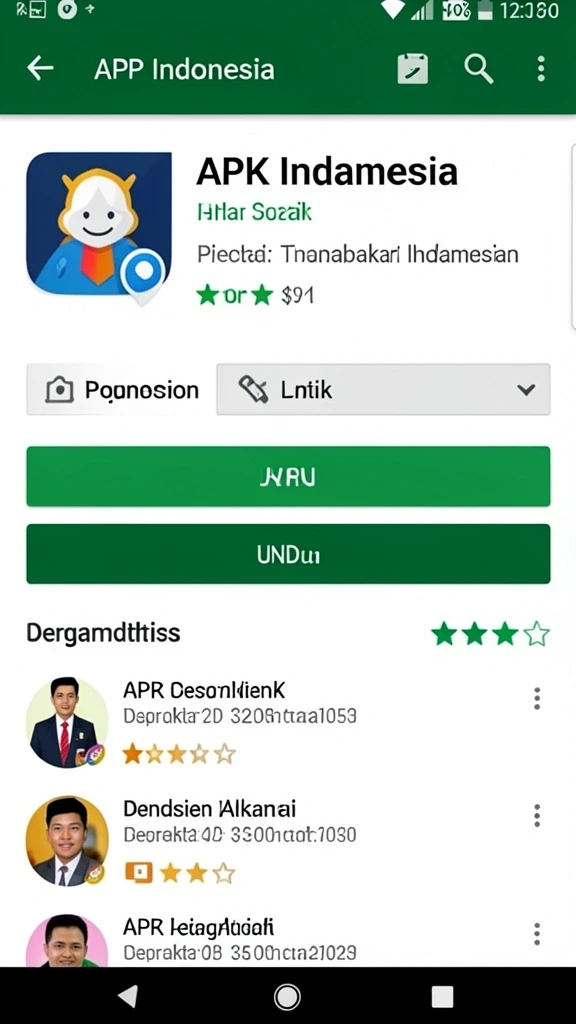 Tampilan antarmuka pengguna yang menarik dan intuitif.