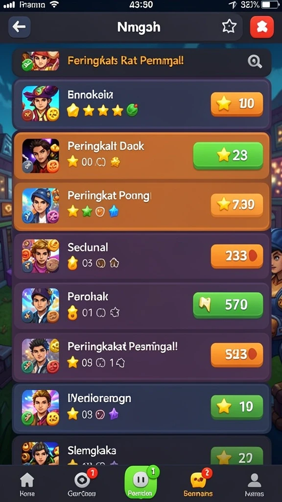 Fitur bonus yang menambah keseruan permainan.