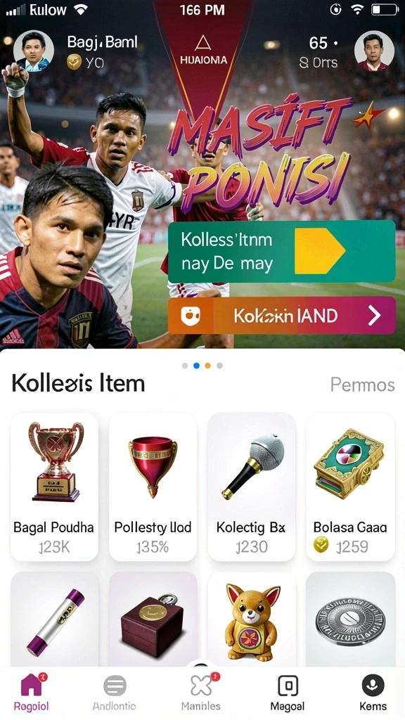 Ilustrasi karakter yang telah diupgrade dengan kekuatan baru.
