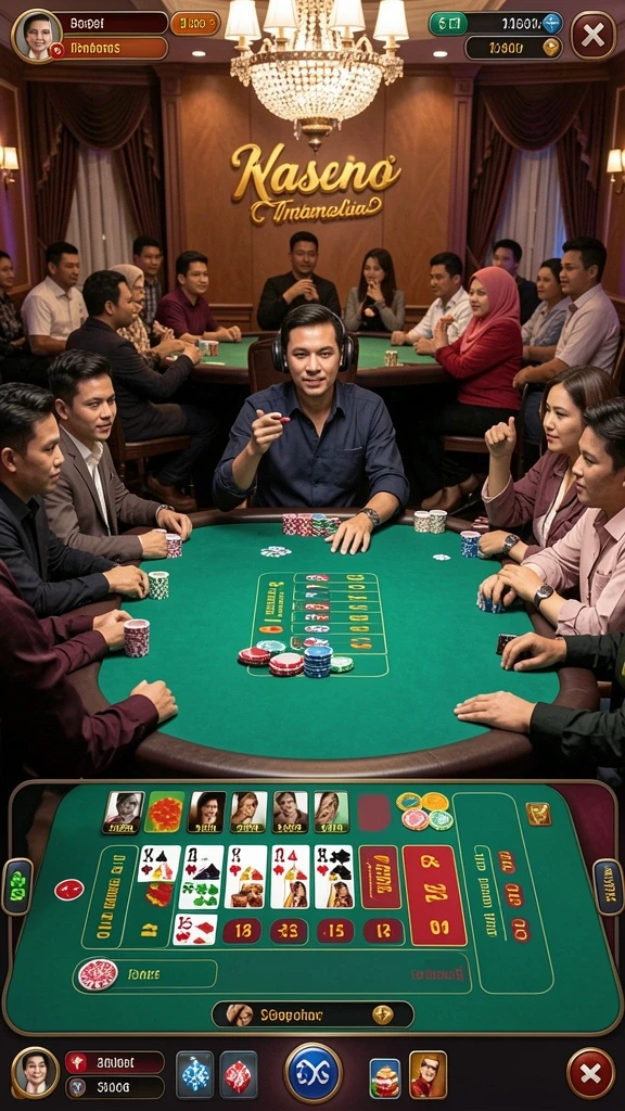 Tangkapan layar antarmuka pengguna yang intuitif.