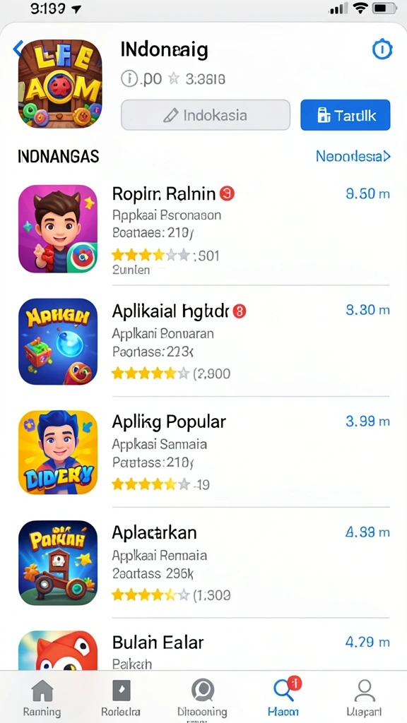 Tampilan karakter utama dalam aksi penuh.