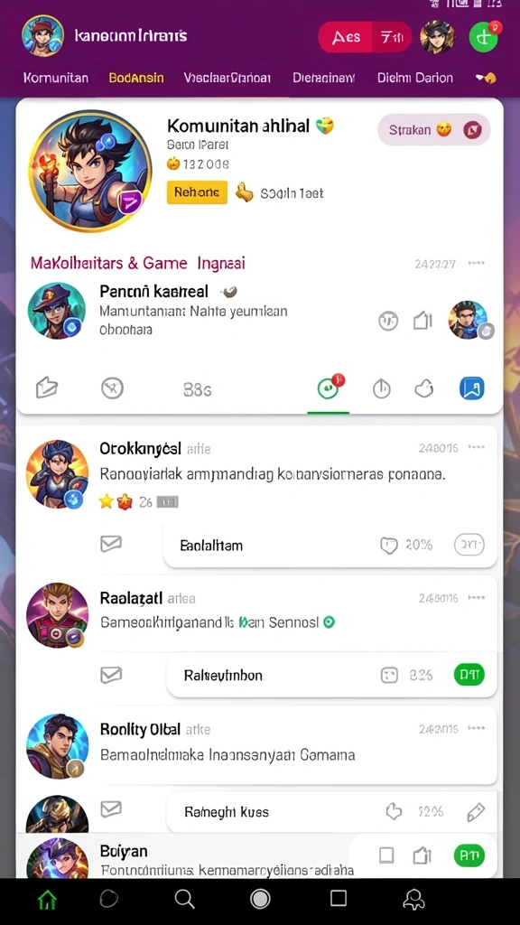 Tampilan antarmuka yang sederhana dan mudah dinavigasi.