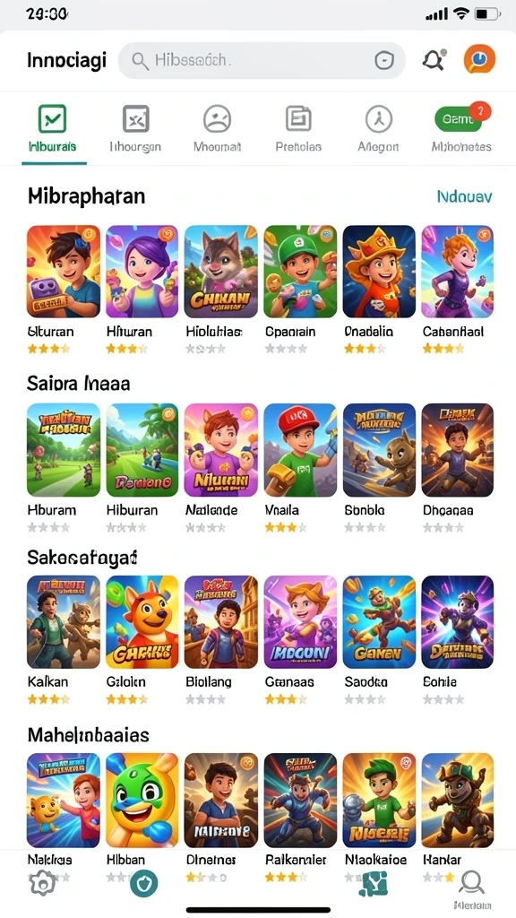 Salah satu level permainan yang menantang.