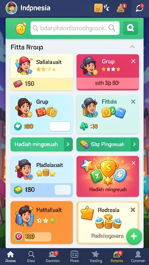 Karakter dengan kemampuan unik yang bisa dipilih.