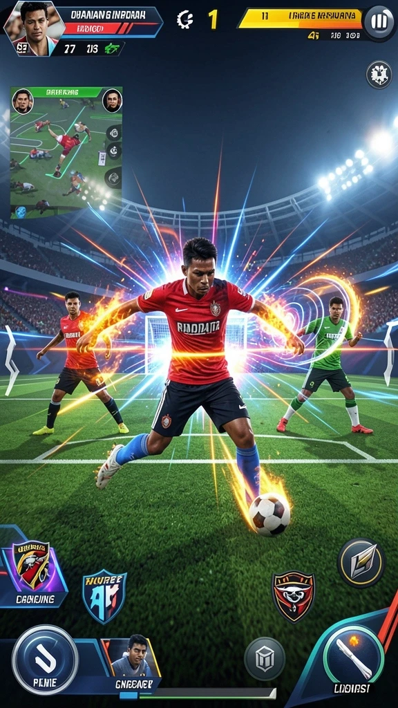 Fitur multiplayer untuk bermain bersama teman.