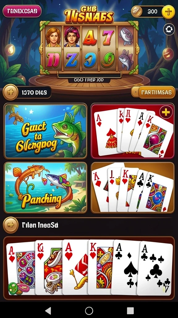 Tampilan awal game INTERWIN dengan grafik menawan.
