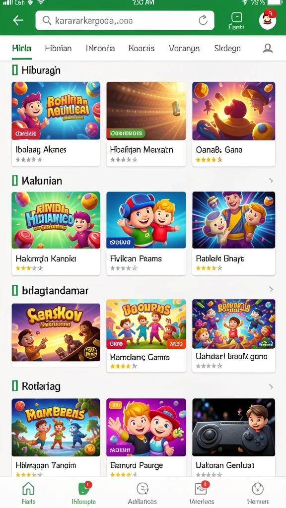 Tampilan antarmuka yang menarik dan mudah dipahami.