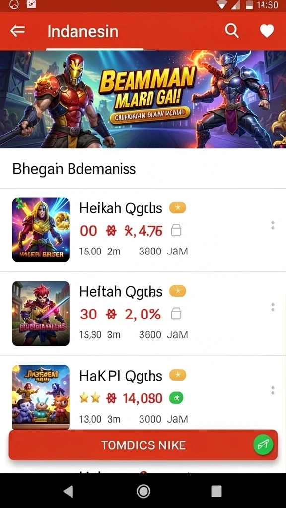 Level menantang yang membuat pemain terus berusaha.