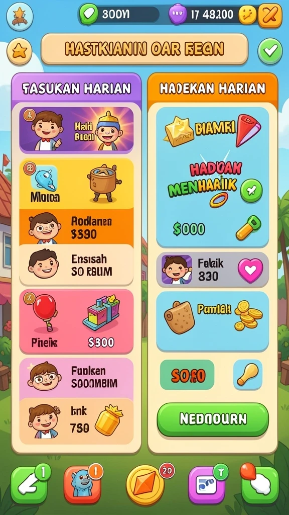 Berbagai pilihan permainan yang seru dan menguntungkan.