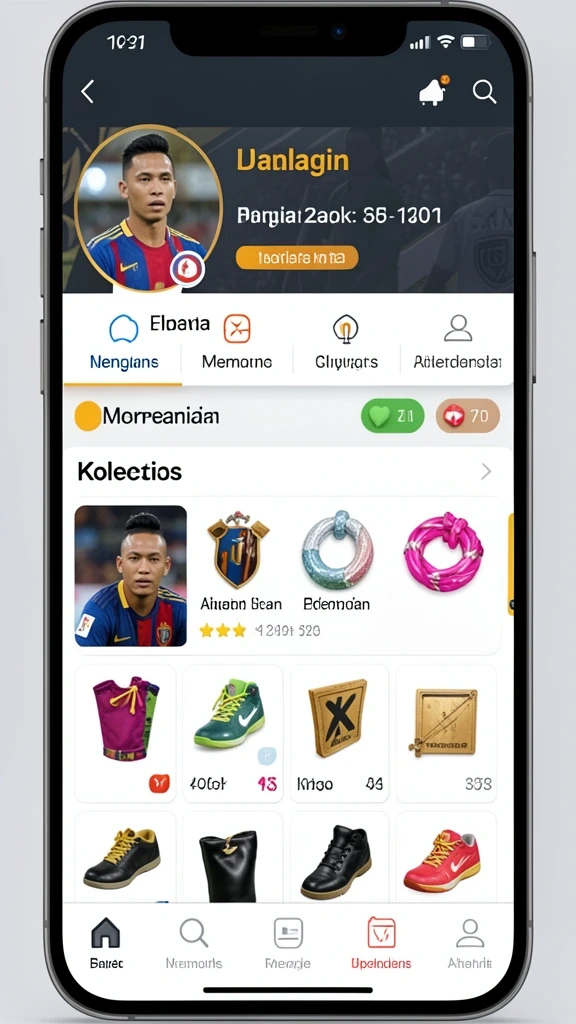Antarmuka permainan yang menawan dan intuitif.