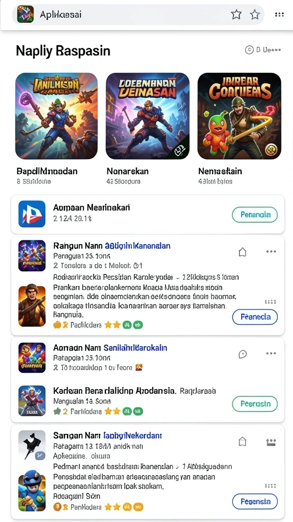Beragam jenis permainan yang tersedia untuk semua kalangan.