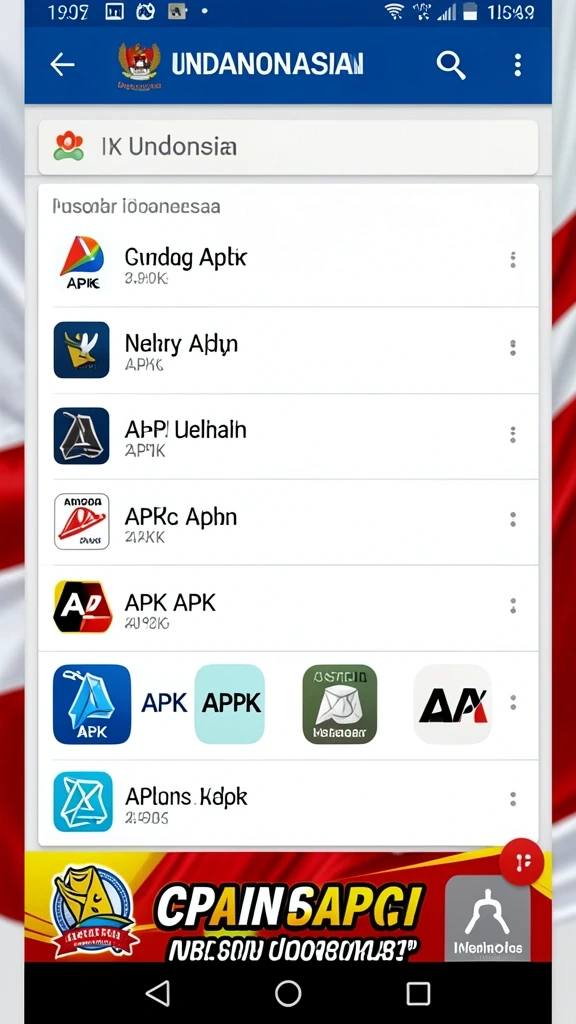 Tampilan halaman utama aplikasi MEGASLOTO.