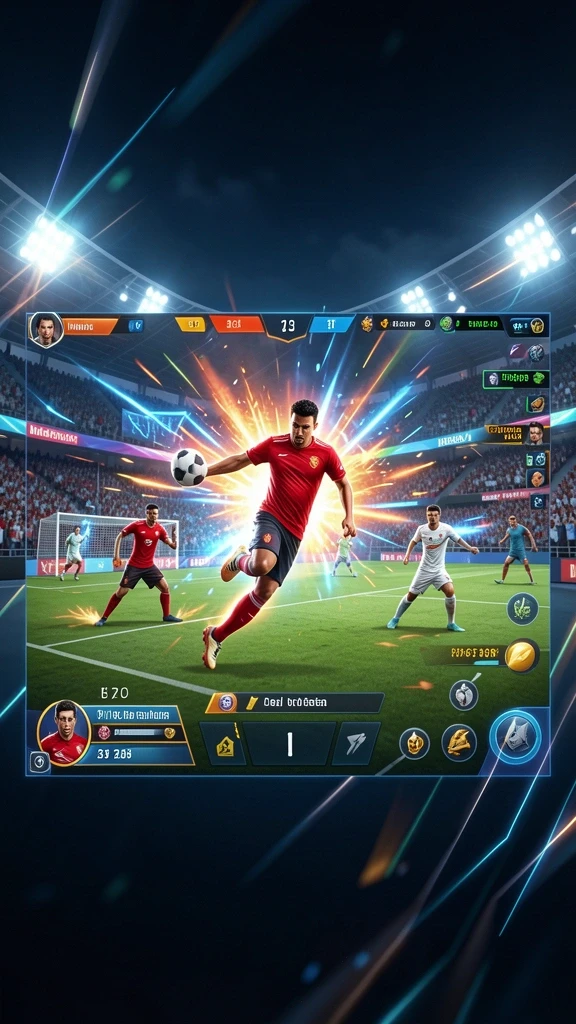 Tampilan awal game yang menarik dan cerah.