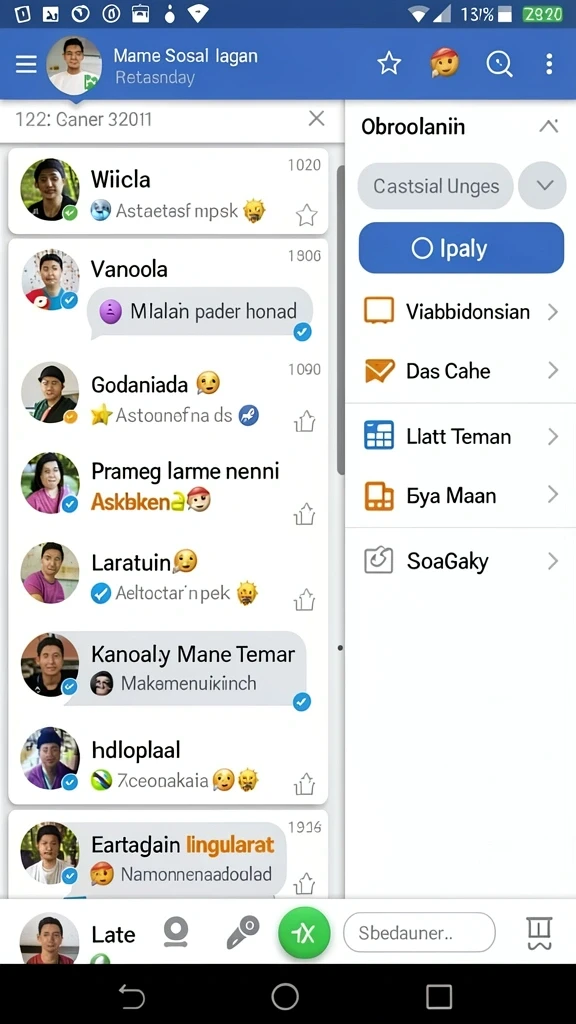 Karakter-karakter unik dengan kemampuan spesial.