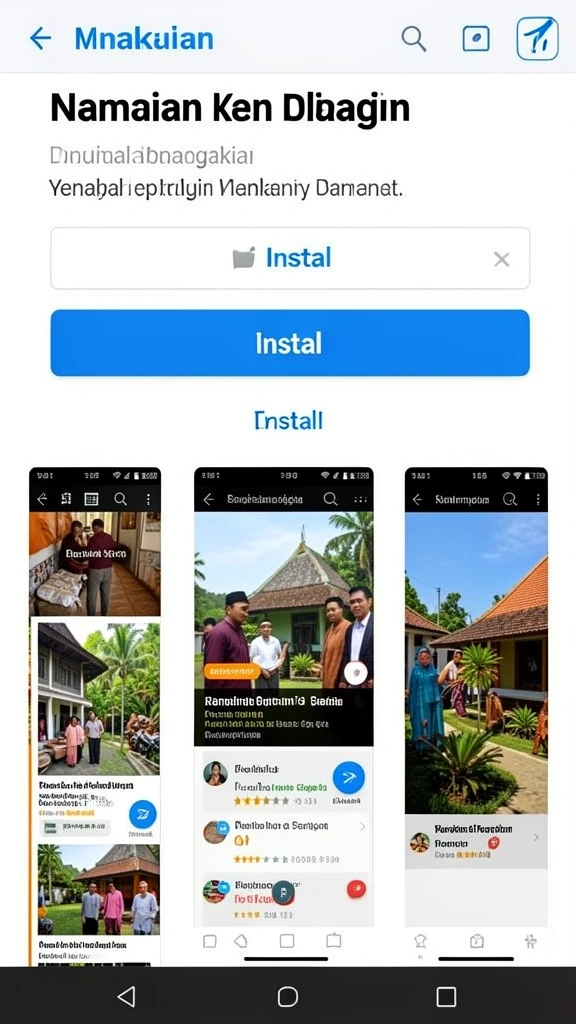 Tantangan seru di setiap level yang berbeda.