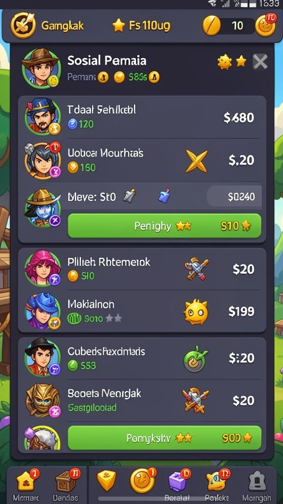 Screenshot menampilkan antar muka pengguna yang intuitif.