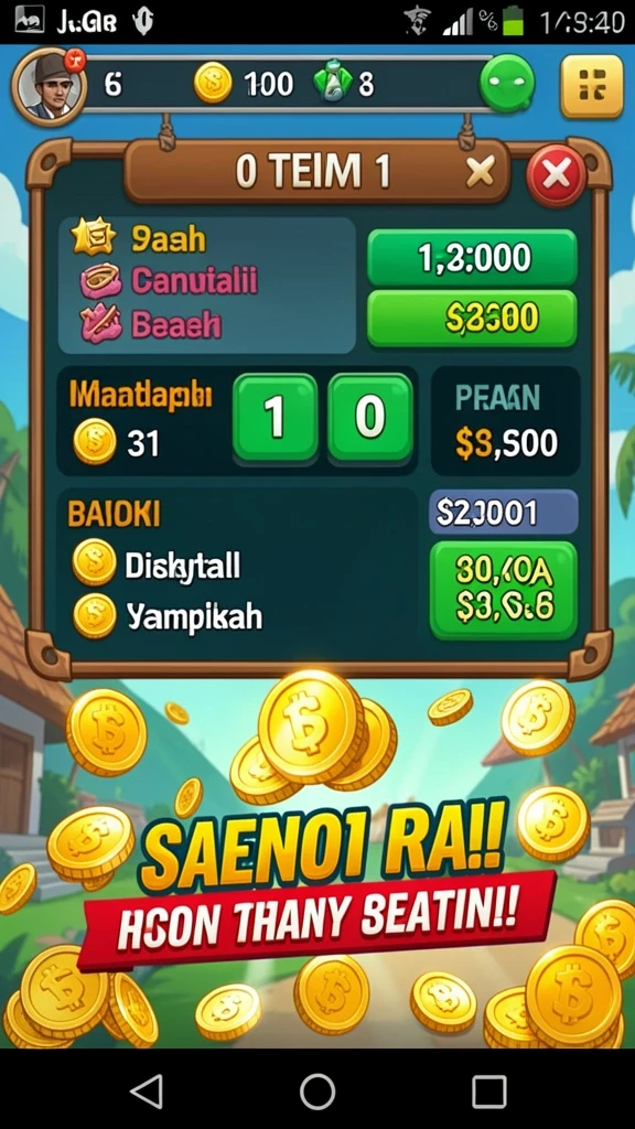 Level menantang yang siap menguji keterampilan Anda.
