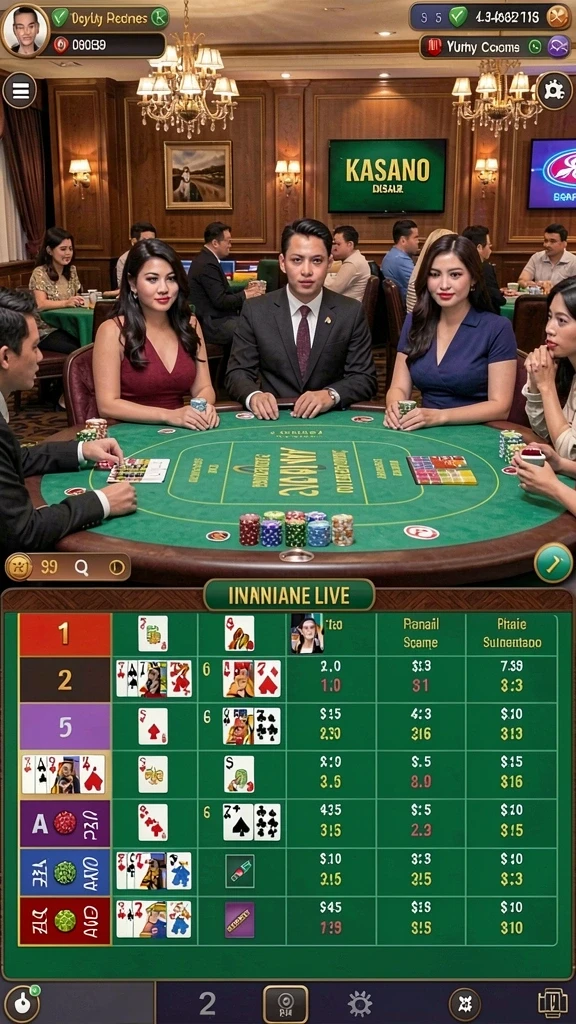 Beragam pilihan game yang menghibur.