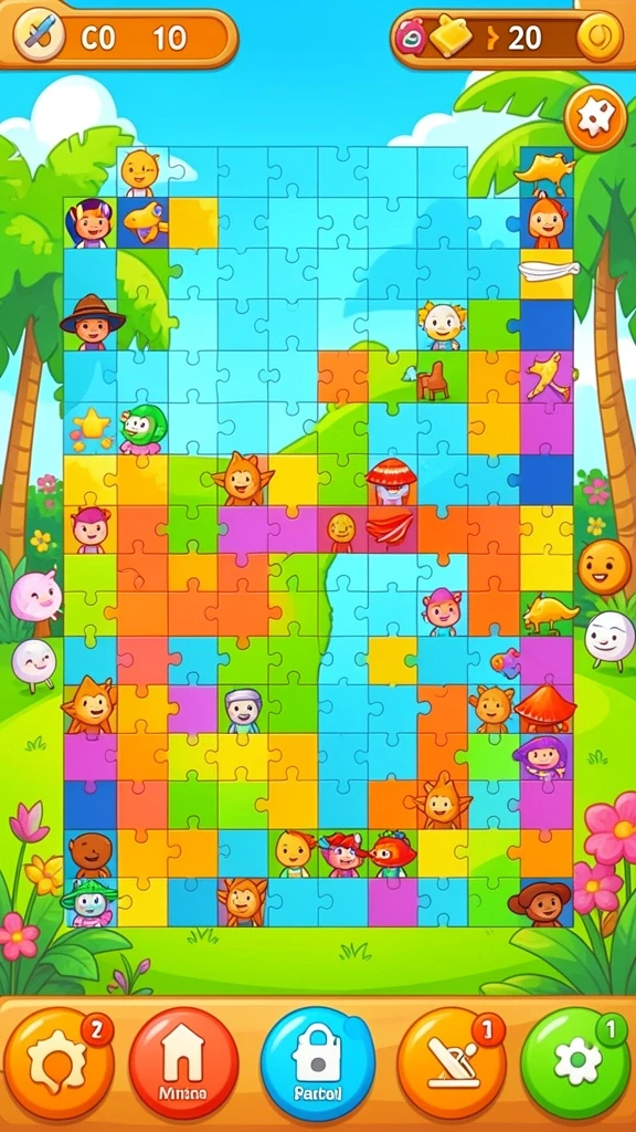 Screenshot menampilkan peta baru yang menarik.