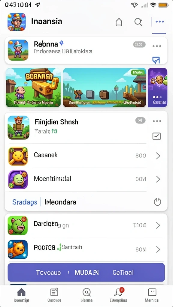Tampilan grafis slot yang memukau dan berwarna.