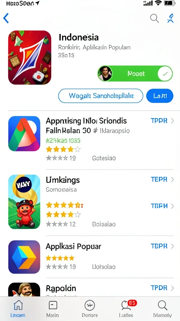 Berbagai mode permainan yang menantang dan seru.