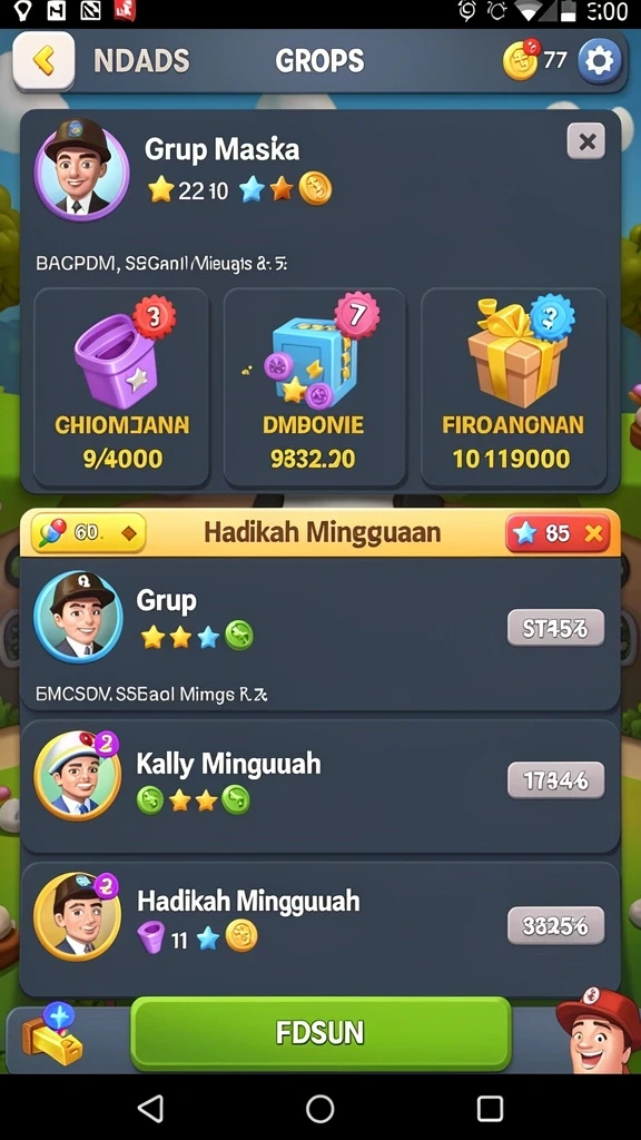 Beragam pilihan permainan slot yang tersedia.