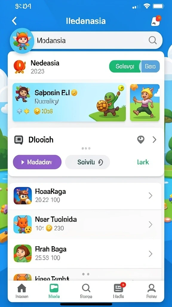 Tampilan antarmuka yang menarik dan mudah digunakan.