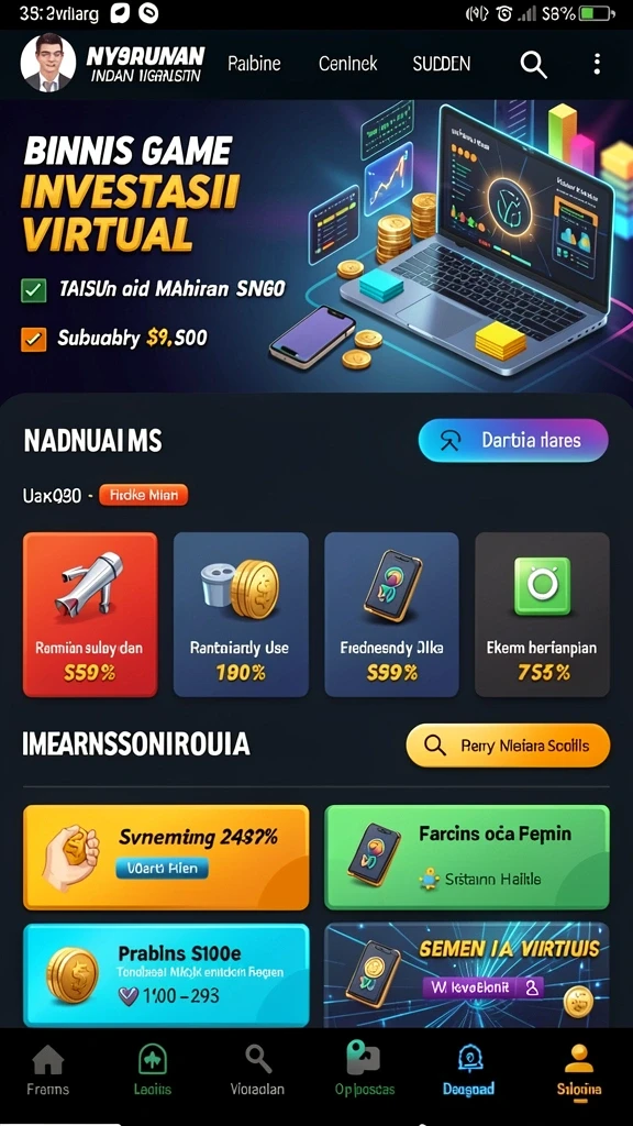 Tampilan antarmuka yang menarik dan mudah dinavigasi.