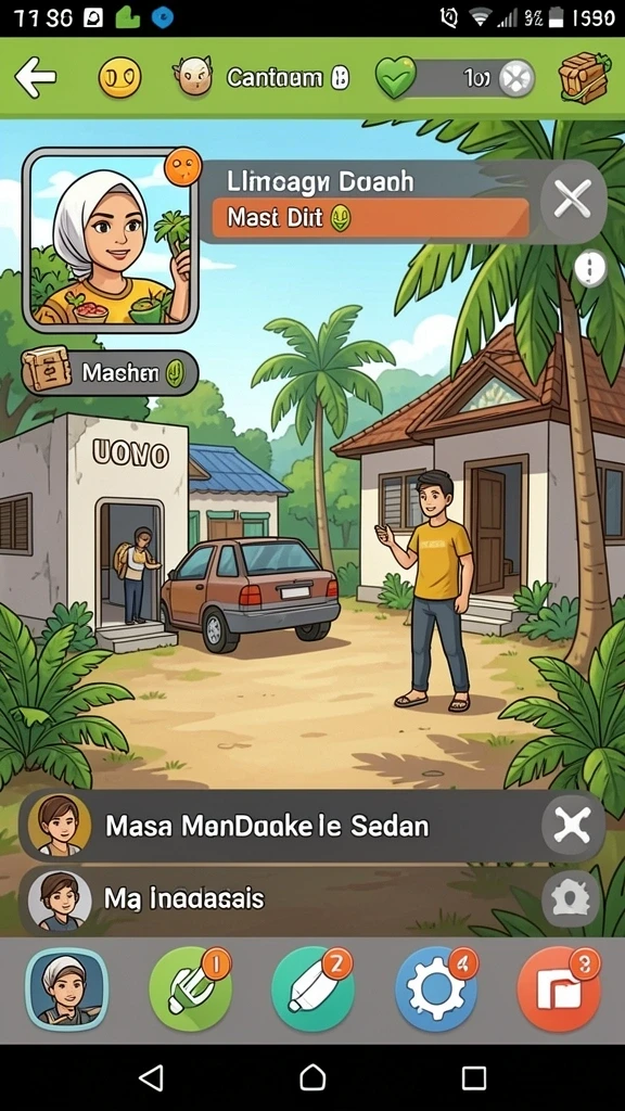Interaksi multiplayer yang seru dan menyenangkan.