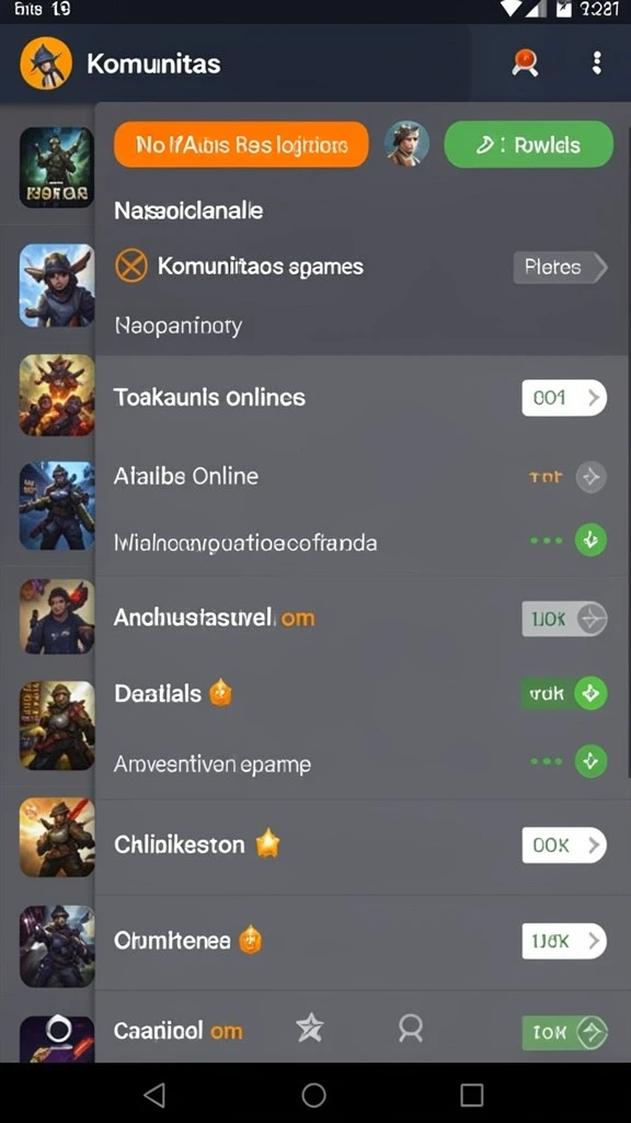Tampilan grafis atraktif yang memikat.