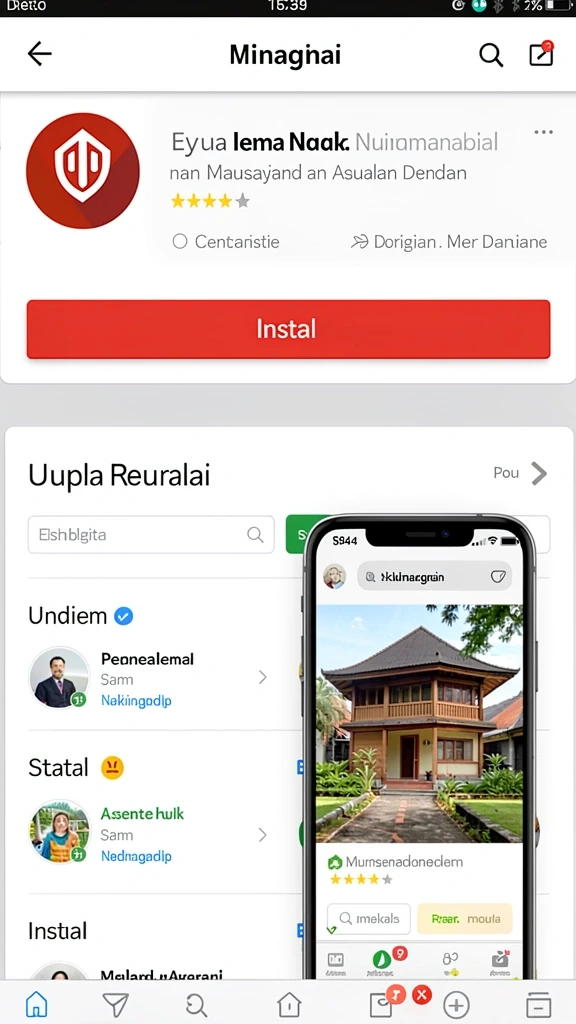 Karakter yang beragam dan menarik untuk dipilih.