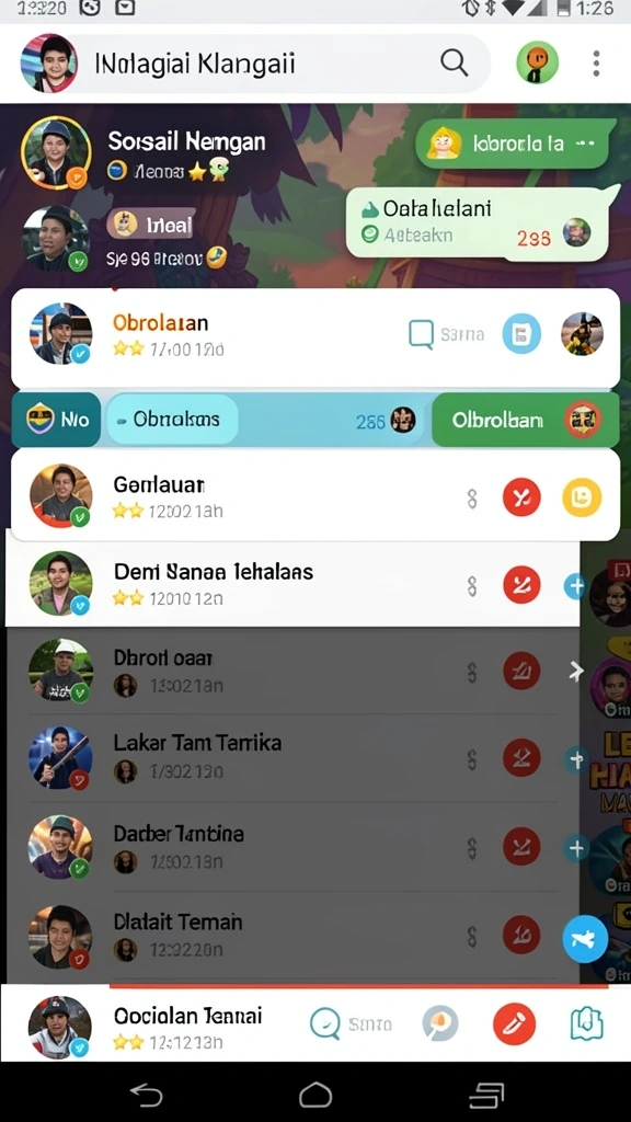 Tampilan awal yang memukau dan menarik.
