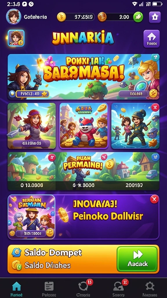 Level baru yang menantang dan penuh aksi.
